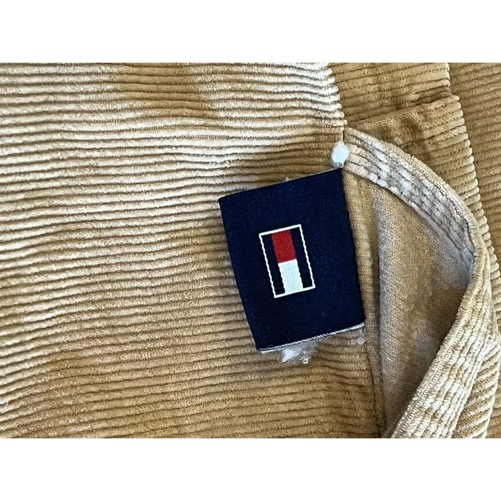 Tommy Hilfiger Pillowcases Shams Cordoroy Tan/Beige Set of‎ 2